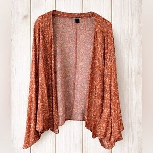 Daytrip Boho Multicolor Floral Kimono